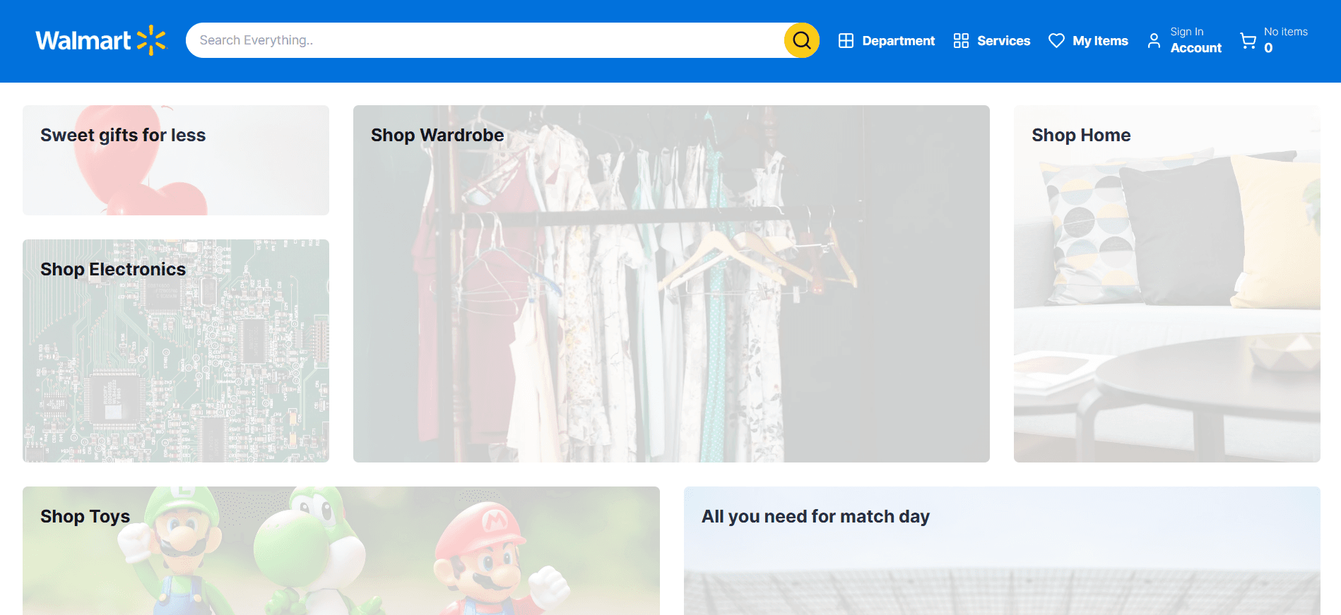 Walmart E-commerce Platform